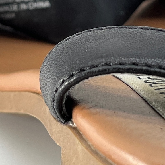 Steve Madden Leather Ankle Strap Sandals. 6.5M - Picture 8 of 8